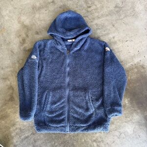 Roxy Beaver Creek Sherpa Fleece Hooded Full-Zip Sweatshirt Logo Teens XL